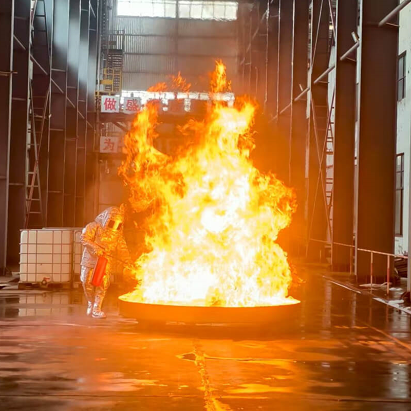 Plent & SXFirePro Az új tűzoltó hab termék teljes terepi kísérletei