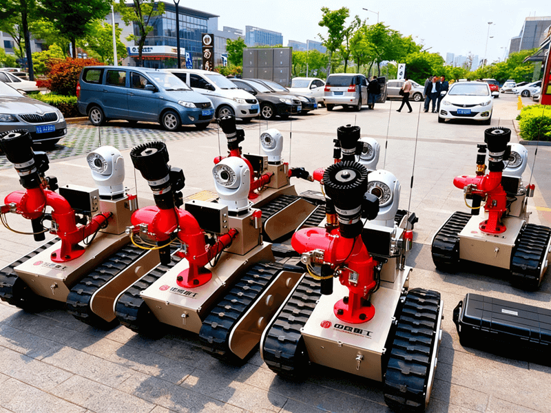Kína tűzoltási óriásai beléptek a tűzoltó robotika piacára, és új változásokat vezetnek be az iparágban