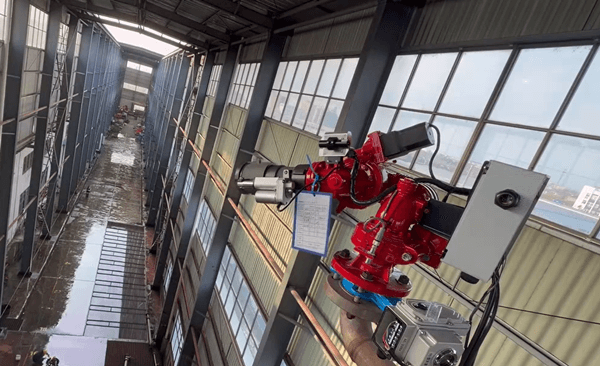 Az automatikus nyomkövető tűzfigyelő már teljesen össze van szerelve, tesztelve, és hamarosan kiszállításra kerül